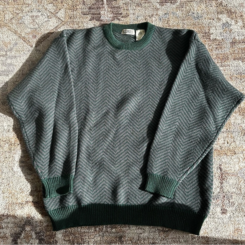 Heavyweight Vintage 100% Wool Sweater
